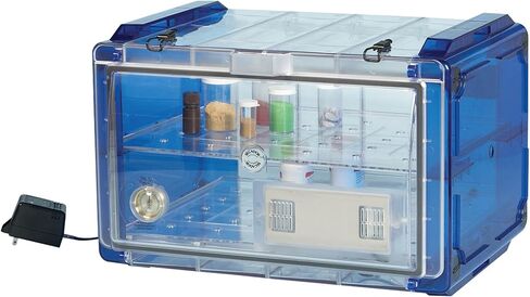 SP Bel-Art Secador Blue 4.0 Horizontal Auto-Desiccator Cabinet with Clear Door; 230V, 1.9 cu. ft. (F42074-0227) in Saudi Arabia