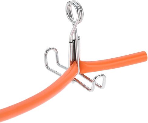 اوكسيل مشابك انابيب التحكم في التدفق بمشبك زنبركي مسطح الفك للخرطوم المرن للمختبرات 5 قطع in Kuwait