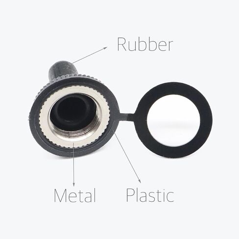 Lantee EDPM Rubber Electrical Toggle Switch Cover Weatherproof Protector Boot,12 mm Thread Diameter, Pack of 20 in Saudi Arabia