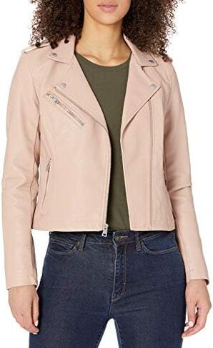 Levi's Women's Faux Leather Classic Asymmetrical Motorcycle Jacket (Standard & Plus Sizes) in Kuwait