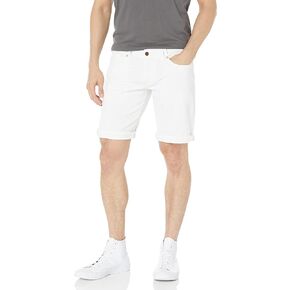 GUESS Men's Sonny White Denim Shorts in Saudi Arabia