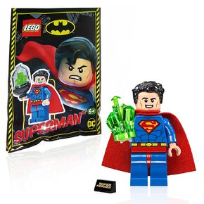 LEGO DC Super Heroes Minifigure - Superman (with Kryptonite and Display Stand) 76096 in Saudi Arabia