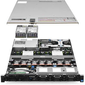 Dell PowerEdge R620 Server 2X E5-2680 2.70Ghz 16-Core 128GB H710P (Renewed) in Saudi Arabia