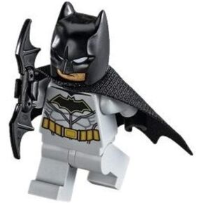 LEGO Superheroes: Grey Batman Minifigure with Batarang in Saudi Arabia