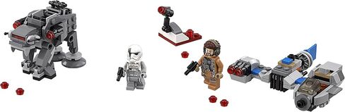LEGO Star Wars: The Last Jedi Ski Speeder vs. First Order Walker Microfighters 75195 Building Kit (216 Piece) in Saudi Arabia