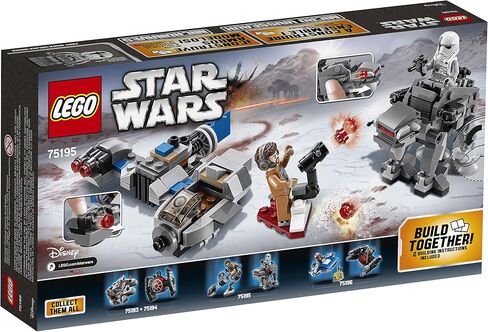 LEGO Star Wars: The Last Jedi Ski Speeder vs. First Order Walker Microfighters 75195 Building Kit (216 Piece) in Saudi Arabia