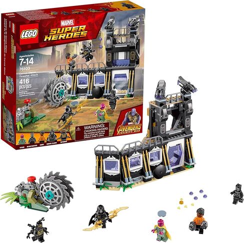 LEGO Marvel Super Heroes Avengers: Infinity War Corvus Glaive Thresher Attack 76103 Building Kit (416 Piece) in Saudi Arabia