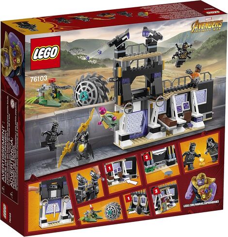 LEGO Marvel Super Heroes Avengers: Infinity War Corvus Glaive Thresher Attack 76103 Building Kit (416 Piece) in Saudi Arabia