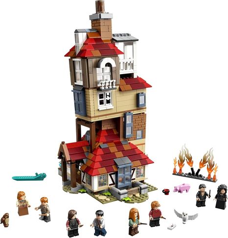 LEGO Harry Potter Attack on The Burrow 75980 Building Kit in Saudi Arabia