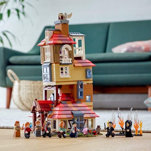 LEGO Harry Potter Attack on The Burrow 75980 Building Kit in Saudi Arabia