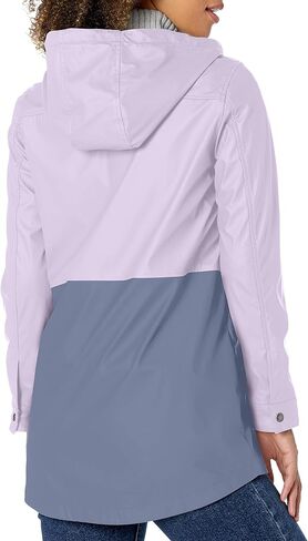Levi's Women's Midlength Rubberized PU Rain Jacket (Standard & Plus Sizes) in Saudi Arabia
