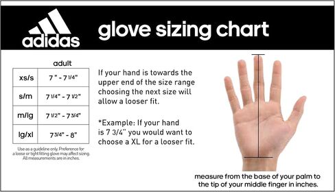 adidas Winter Performance Dash Gloves with Multiple Touchscreen Conductivity Points - Multiple Styles in Saudi Arabia
