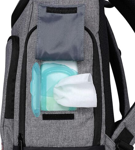 Levi's Kids' Big Boys' Diaper Bag, Black, 8/20 in Saudi Arabia