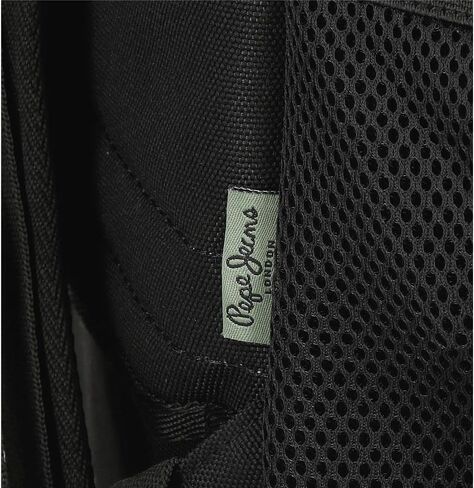 Pepe Jeans Boy's Travel Bag, Black/White in Saudi Arabia
