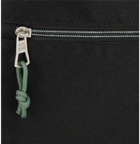 Pepe Jeans Boy's Travel Bag, Black/White in Saudi Arabia