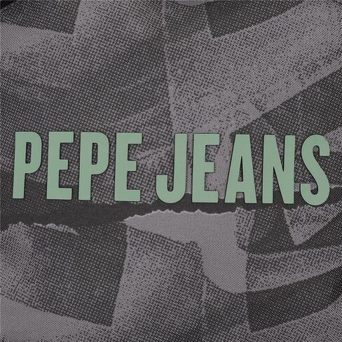 Pepe Jeans Boy's Travel Bag, Black/White in Saudi Arabia