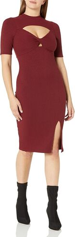 GUESS Women's Eco Half Sleeve Lila Midi Dress in Saudi Arabia