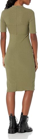 GUESS Women's Eco Half Sleeve Lila Midi Dress in Saudi Arabia