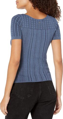 GUESS Women's Adelaide Short Sleeve Sweater in Saudi Arabia