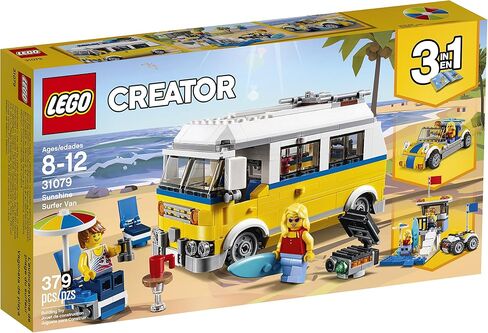 LEGO Creator 3in1 Sunshine Surfer Van 31079 Building Kit (379 Pieces) (Discontinued by Manufacturer) in Saudi Arabia