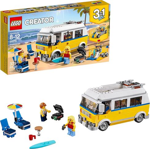 LEGO Creator 3in1 Sunshine Surfer Van 31079 Building Kit (379 Pieces) (Discontinued by Manufacturer) in Saudi Arabia