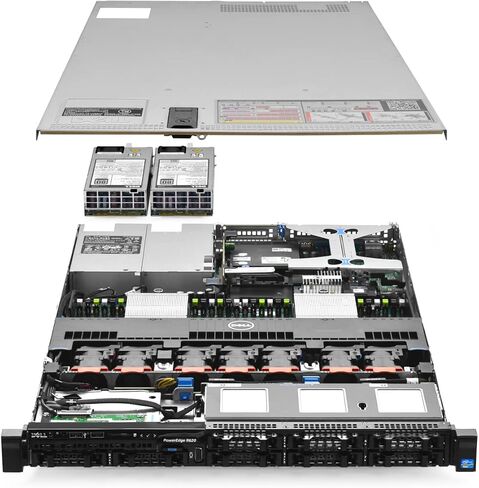Dell PowerEdge R620 Server 2X E5-2680 2.70Ghz 16-Core 128GB H710P (Renewed) in Saudi Arabia