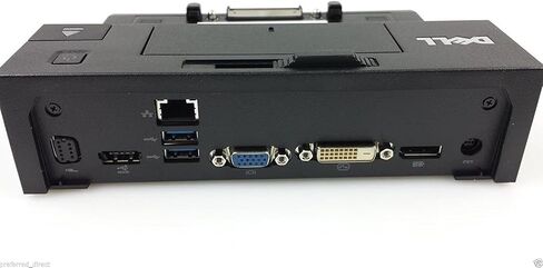 Dell E-Port PR03X with USB 3.0 and 240W Adapter 8W9HM Port Replicator in Saudi Arabia
