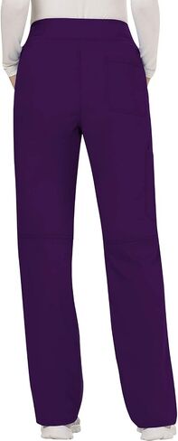 Cherokee Women Scrubs Pant Workwear Revolution Mid Rise Straight Leg Pull-On WW110 in Saudi Arabia