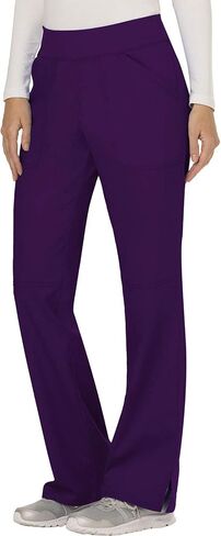 Cherokee Women Scrubs Pant Workwear Revolution Mid Rise Straight Leg Pull-On WW110 in Saudi Arabia