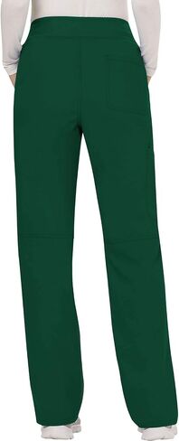 Cherokee Women Scrubs Pant Workwear Revolution Mid Rise Straight Leg Pull-On WW110 in Saudi Arabia