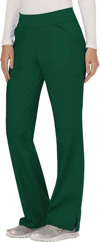 Cherokee Women Scrubs Pant Workwear Revolution Mid Rise Straight Leg Pull-On WW110 in Saudi Arabia