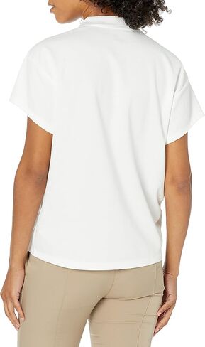 Adidas Golf Women's Standard 3-Stripes Primegreen Polo Shirt, White, M in Saudi Arabia
