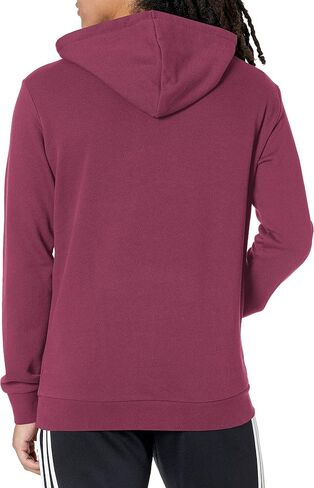 adidas Originals Men's Adicolor Classics Trefoil Hoodie, Victory Crimson/White, X-Large in Saudi Arabia