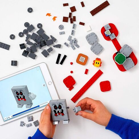 LEGO Super Mario Whomp’s Lava Trouble Expansion Set 71364 Building Kit; Toy for Kids to Enhance Their Super Mario Adventures with Mario Starter Course (71360) (133 Pieces) in Saudi Arabia