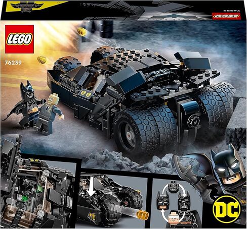 LEGO 76239 DC Batman Batmobile Tumbler: Scarecrow Showdown Toy Car with Batman and Scarecrow Minifigures, for Kids Age 8 Plus in Saudi Arabia