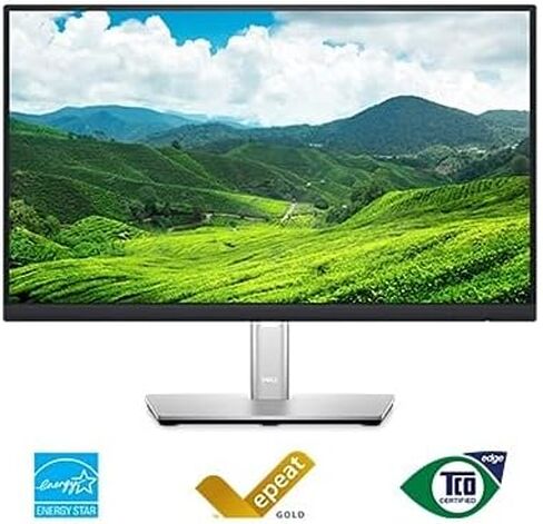 Dell DELL-P2222H LCD Monitor - P2222H 21.5" Full HD WLED 16:9 Black, Silver 22" Class in Plane Switching (IPS) Technology 1920 x 1080 16.7 Million Colors 250 Nit 5 ms 60 Hz (Certified Refurbished) in Saudi Arabia