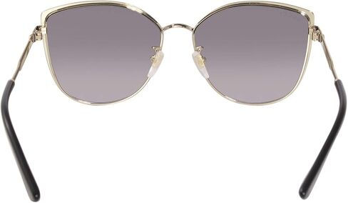 Gucci GG 0589SK 001 Black Gold Metal Cat-Eye Sunglasses Grey Gradient Lens, 57-16-150 in Saudi Arabia
