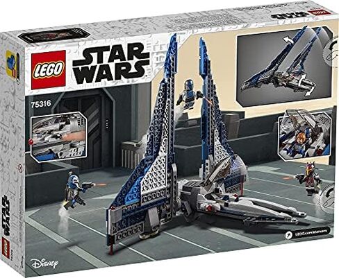 LEGO Star Wars Mandalorian Starfighter 75316 Awesome Toy Building Kit for Kids Featuring 3 Minifigures; New 2021 (544 Pieces) in Saudi Arabia