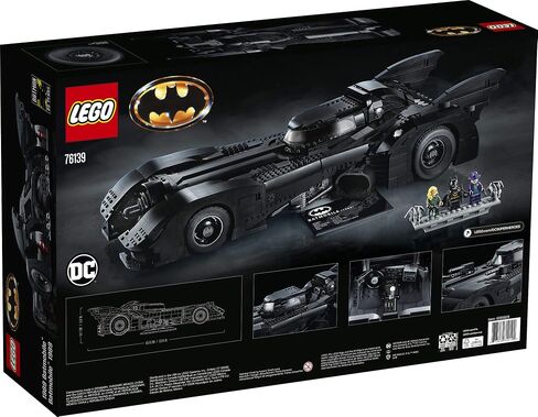 LEGO DC Batman 1989 Batmobile 76139 Building Kit (3,306 Pieces) in Saudi Arabia
