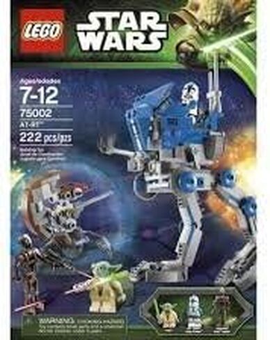 Game / Play LEGO Star Wars AT-RT 75002, Weapons include lightsaber and 2 blasters, Features articulated legs Toy / Child / Kid in Saudi Arabia