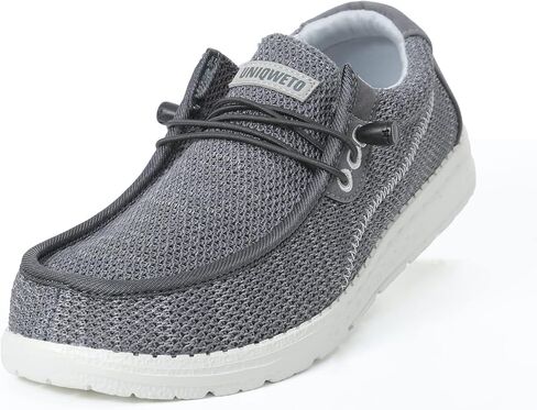 UNIQWETO Men's Slip On Loafers with Arch Support | Foam-Cushioned Footbed | Comfortable & Light-Weight Shoe | Men's Lace Up Loafers | Walking Shoes in Saudi Arabia