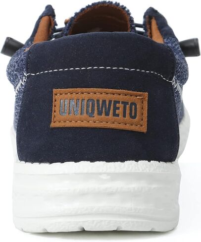 UNIQWETO Men's Slip On Loafers with Arch Support | Foam-Cushioned Footbed | Comfortable & Light-Weight Shoe | Men's Lace Up Loafers | Walking Shoes in Saudi Arabia