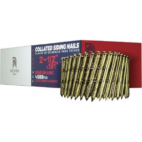 2-1/2 in. x .131 in. Electro Galvanized Ring Shank Coil Framing/Siding Nails (4,500 Contractor Pack) in Saudi Arabia
