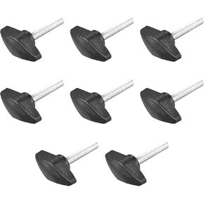 مقابض لولبية بمقبض معدني (M6x30mm) 10 قطع، مقبض معدني على شكل حرف T - لبناء المساكن، آلة المخرطة، معدات الصناعة in Kuwait