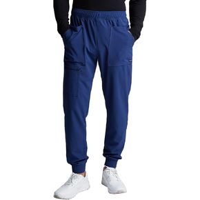 Cherokee Men's Mid Rise Pull-on Jogger Scrubs Pant in Kuwait