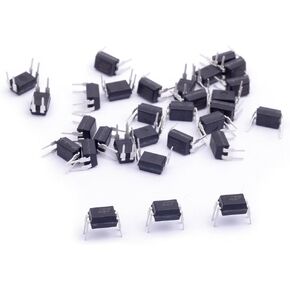 Cylewet 30Pcs Optocoupler PC817C 2.54mm Pitch 4 Pins DIP-4 Mounting Photo Coupler for Arduino (Pack of 30) CYT1056 in Saudi Arabia