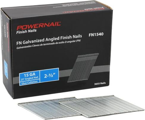 Powernail FN1540 15 قياس 2-1/2 بوصة طول 25 درجة أظافر بزاوية (3655 لكل صندوق) in Kuwait