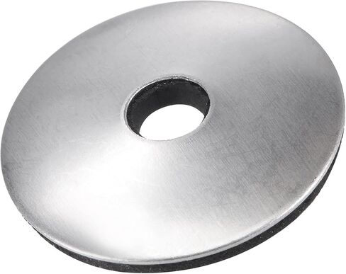 غسالات الختم المستعبدة من MECCANIXITY مقاس 25 × 5.5 × 2.8 مم من الفولاذ المقاوم للصدأ EPDM حشية لولبية مدعومة بالمطاط، عبوة من 100 قطعة in Kuwait