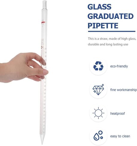 قطارة نقل زجاجية متدرجة ماصات 50 مل قطارة زجاجية معايرة لنقل الزيوت العطرية، ماصات مختبر العلوم، ماصات قطارة تجربة ماصات قطارة الزيوت العطرية in Kuwait