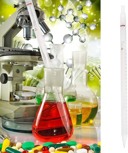 قطارة نقل زجاجية متدرجة ماصات 50 مل قطارة زجاجية معايرة لنقل الزيوت العطرية، ماصات مختبر العلوم، ماصات قطارة تجربة ماصات قطارة الزيوت العطرية in Kuwait